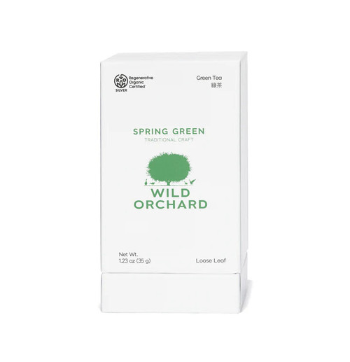 Tea, Loose Leaf, Spring Green Tea, 35 g - Wild Orchard