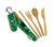 Bamboo Utensils, Premium, Green Tropics - To Go Ware