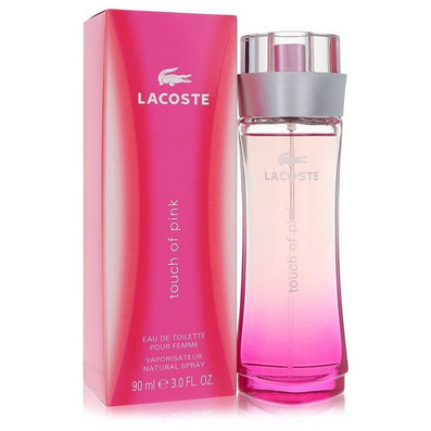 Touch of Pink by Lacoste Eau De Toilette Spray 3 oz (Women) V728-415841