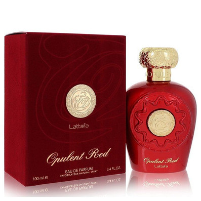 Lattafa Opulent Red by Lattafa Eau De Parfum Spray 3.4 oz (Women) V728-562420