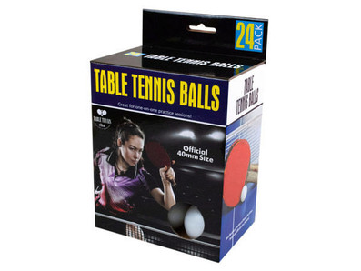 Case of 6 - 24 Pack Table Tennis Balls S508-KL604