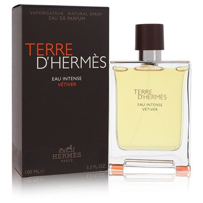 Terre D'hermes Eau Intense Vetiver by Hermes Eau De Parfum Spray 3.3 oz (Men) V728-542988 Terre D'hermes Eau Intense Vetiver by Hermes Eau De Parfum Spray 3.3 oz (Men) V728-542988
