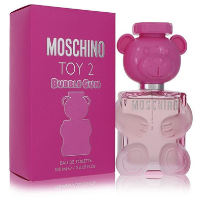 Moschino Toy 2 Bubble Gum by Moschino Eau De Toilette Spray 3.3 oz (Women) V728-557702 Moschino Toy 2 Bubble Gum by Moschino Eau De Toilette Spray 3.3 oz (Women) V728-557702