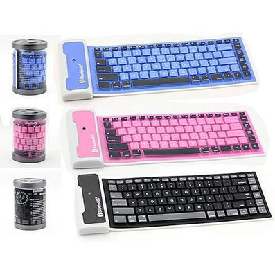 Color: Black - Type Out Of A Box With Flexible Silicone Bluetooth Keyboard K290-1223284472 Color: Black - Type Out Of A Box With Flexible Silicone Bluetooth Keyboard K290-1223284472