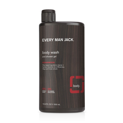 Every Man Jack Wash, Cedarwood (1x16.9 OZ) G240-B-46440-1PK