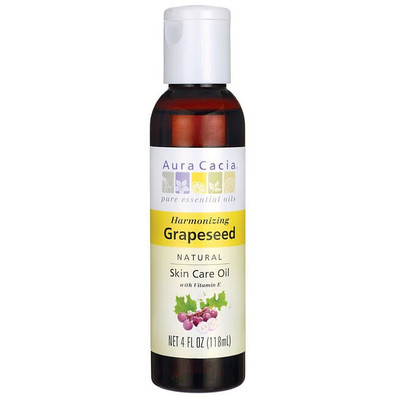Aura Cacia Grapeseed Oil (1x4 Oz) G240-B-84994-1PK