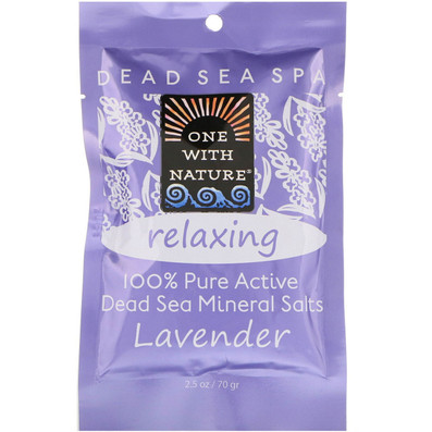 One With Nature O.W.N. Lavender Bathsalts (6X2.5 OZ) G240-B-44738-6PK