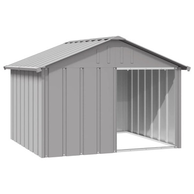  Dog House Gray 45.9"x40.6"x32.1" Galvanized Steel A949-171542