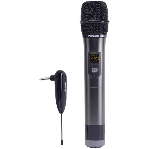 Karaoke USA WM900 WM900 900MHz UHF Wireless Handheld Microphone R810-JSKWM900