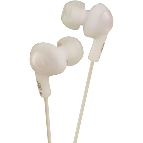 JVC HAFX5W Gumy Plus Inner-Ear Earbuds (White) R810-JVCHAFX5W