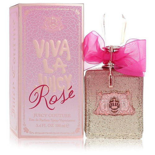 Viva La Juicy Rose by Juicy Couture Eau De Parfum Spray 3.4 oz (Women) V728-533551