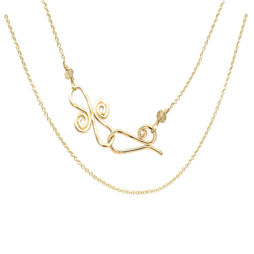 Necklace Chain Fine - Gold L161-NK CHAIN FINE-gold