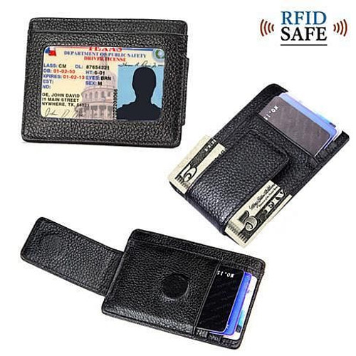 Money Clip with RFID Safe Wallet F369-6274567109