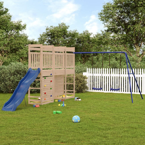 vidaXL Outdoor Playset Solid Wood Pine A949-3157009