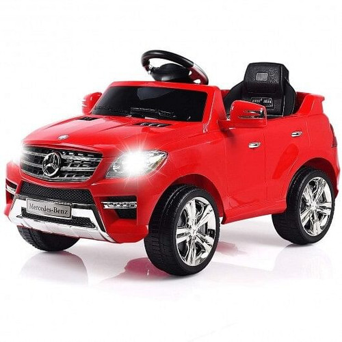 6V Mercedes Benz Kids Ride on Car with MP3+RC-Red - Color: Red D681-TQ10010RE