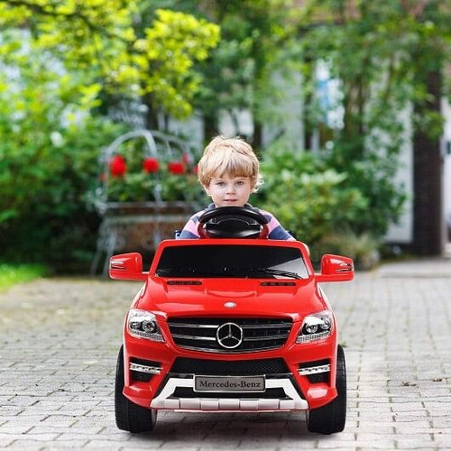 6V Mercedes Benz Kids Ride on Car with MP3+RC-Red - Color: Red D681-TQ10010RE