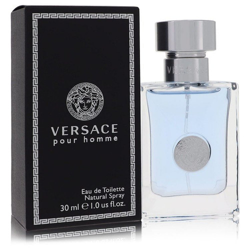 Versace Pour Homme by Versace Eau De Toilette Spray 1 oz (Men) V728-456436 Versace Pour Homme by Versace Eau De Toilette Spray 1 oz (Men) V728-456436