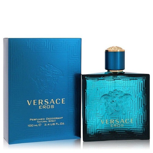 Versace Eros by Versace Deodorant Spray 3.4 oz (Men) V728-536341 Versace Eros by Versace Deodorant Spray 3.4 oz (Men) V728-536341