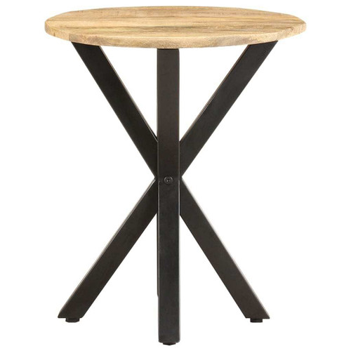 Side Table Natural Wood Solid Mango Wood Durable Side Table A949-320656  Side Table Natural Wood Solid Mango Wood Durable Side Table A949-320656