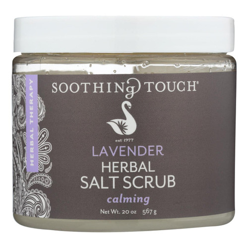 Soothing Touch Salt Scrub Lavender (1x20 Oz) G240-B-59343-1PK