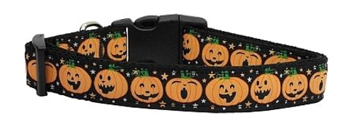 Pumpkins Nylon Dog Collar SM S528-125-055 SM