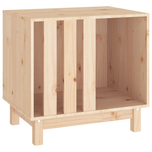 Dog House Natural Wood Solid Pine Wood Medium Durable Dog House A949-822476