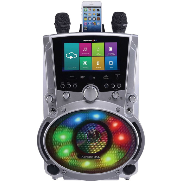 Karaoke USA WK760 All-in-One Multimedia Wi-Fi Karaoke System R810-JSKWK760