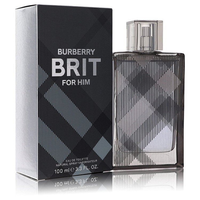 Burberry Brit by Burberry Eau De Toilette Spray 3.4 oz (Men) V728-403546