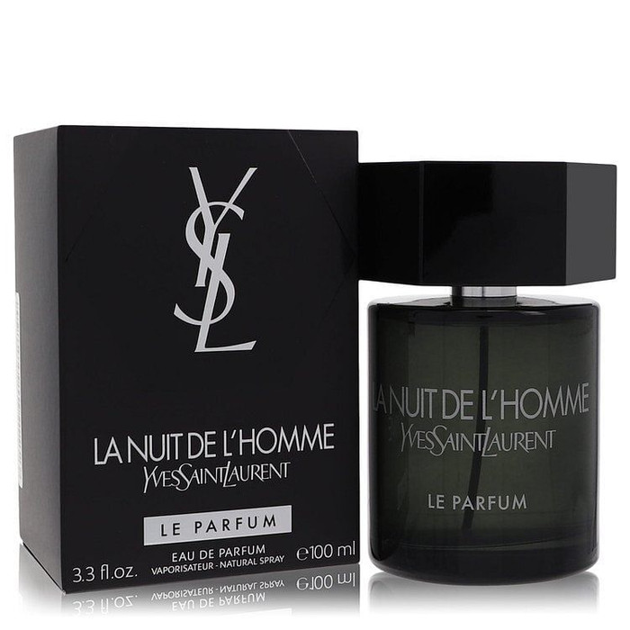 La Nuit De L'Homme Le Parfum by Yves Saint Laurent Eau De Parfum Spray 3.4 oz (Men) V728-491086