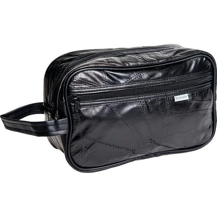 Leather shaving bag S508-LULSHAVE