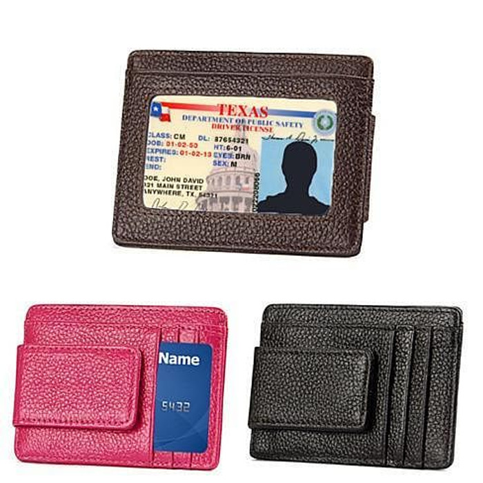 Money Clip with RFID Safe Wallet F369-6274567109