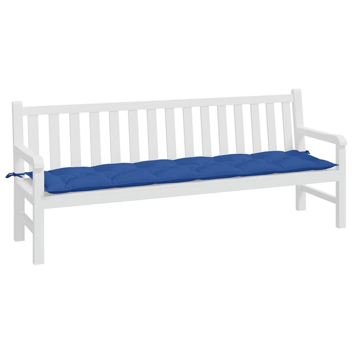 vidaXL Garden Bench Cushion Blue 78.7"x19.7"x2.8" Oxford Fabric A949-314990