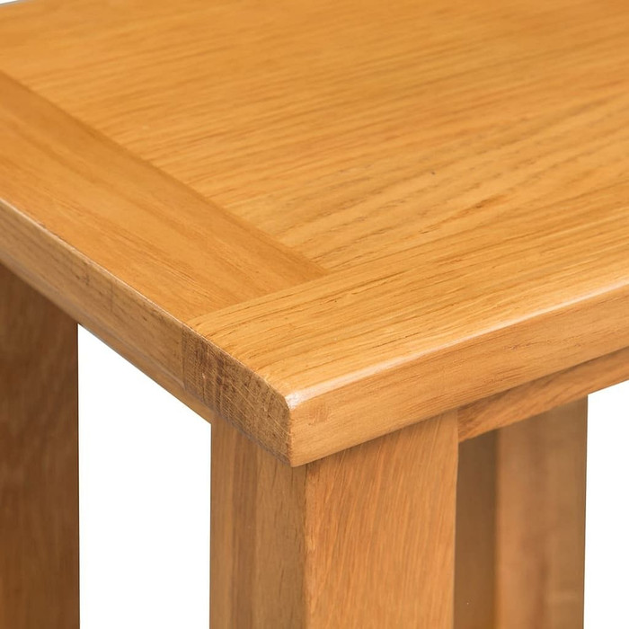 vidaXL End Tables 2 pcs 10.6"x9.5"x14.6" Solid Oak Wood A949-3053417