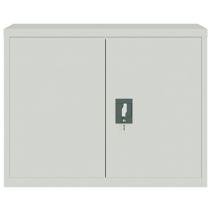 vidaXL File Cabinet Light Gray 35.4"x15.7"x27.6" Steel A949-339721