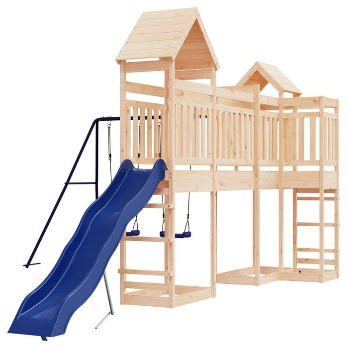 vidaXL Outdoor Playset Solid Wood Pine A949-3156892