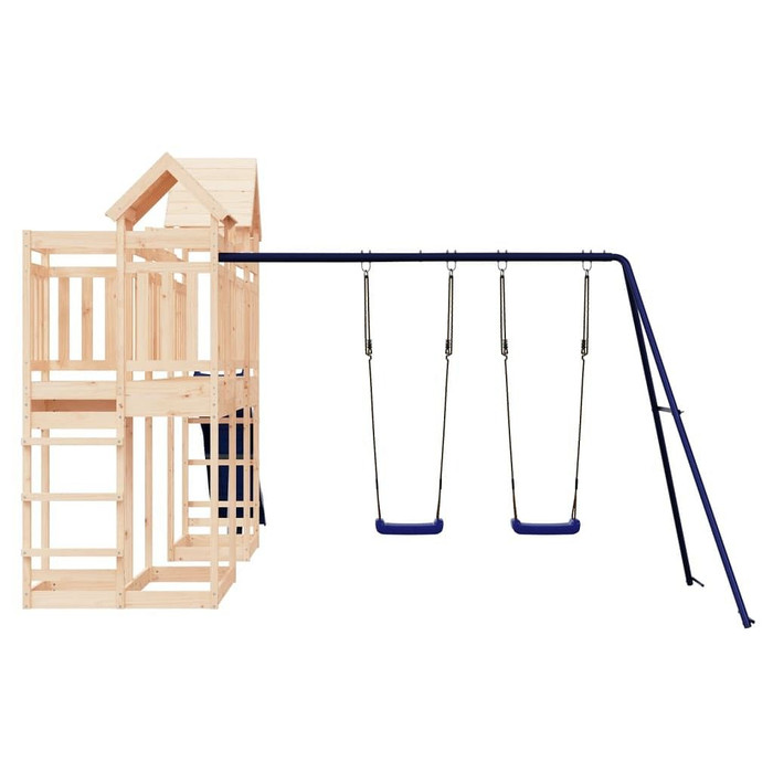 vidaXL Outdoor Playset Solid Wood Pine A949-3156892