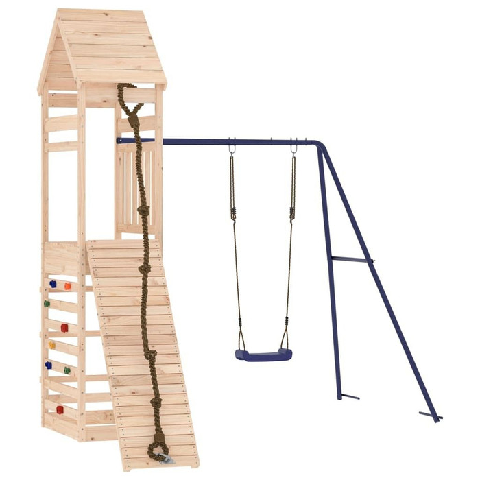 vidaXL Outdoor Playset Solid Wood Pine A949-3156922