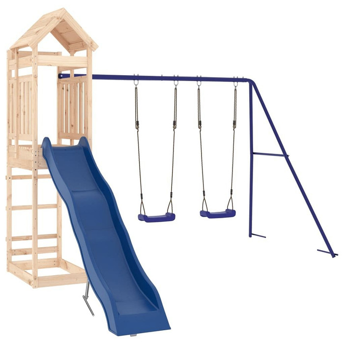 vidaXL Outdoor Playset Solid Wood Pine A949-3156952