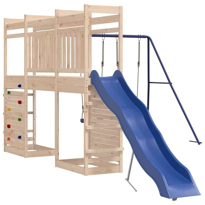 vidaXL Outdoor Playset Solid Wood Pine A949-3157009