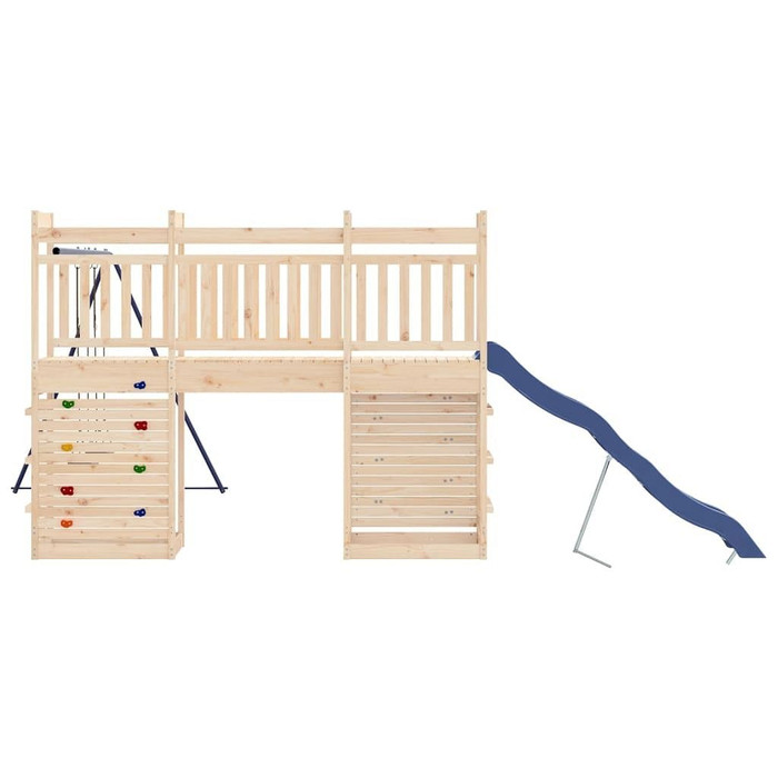 vidaXL Outdoor Playset Solid Wood Pine A949-3157009