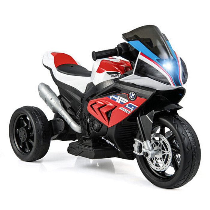 12V Licensed BMW Kids Motorcycle Ride-On Toy for 37-96 Months Old Kids-Red - Color: Red D681-TQ10107US-RE