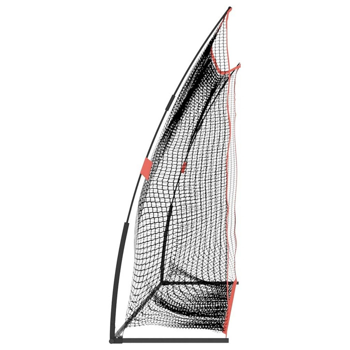 vidaXL Golf Practice Net Black and Red 120.1"x35.8"x83.9" Polyester A949-93751