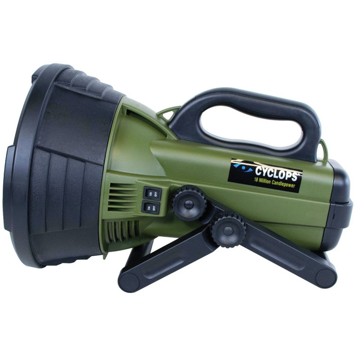 Cyclops C18MIL Colossus 18 Million Candlepower Rechargeable Spotlight R810-GSMC18MILFE Cyclops C18MIL Colossus 18 Million Candlepower Rechargeable Spotlight R810-GSMC18MILFE