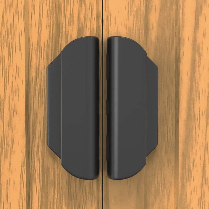 Garden Shed Light Brown Galvanized Steel Large Garden Shed A949-3147474  Garden Shed Light Brown Galvanized Steel Large Garden Shed A949-3147474