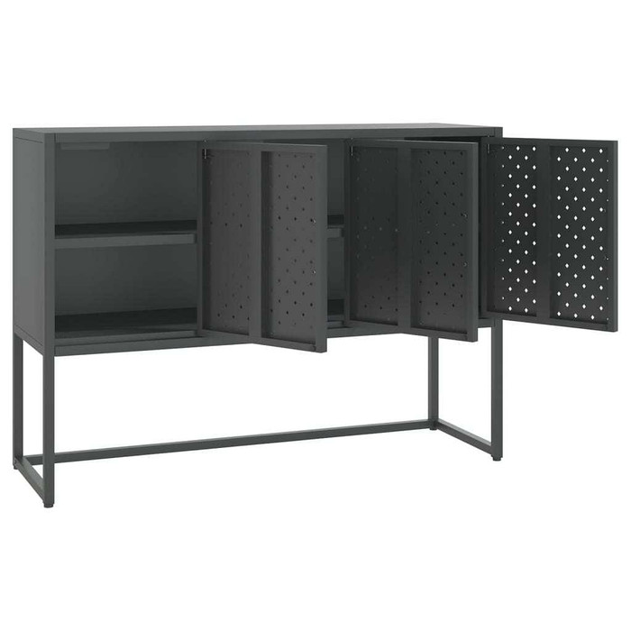 Sideboard Charcoal Steel Medium Adjustable Feet Sideboard A949-335870  Sideboard Charcoal Steel Medium Adjustable Feet Sideboard A949-335870