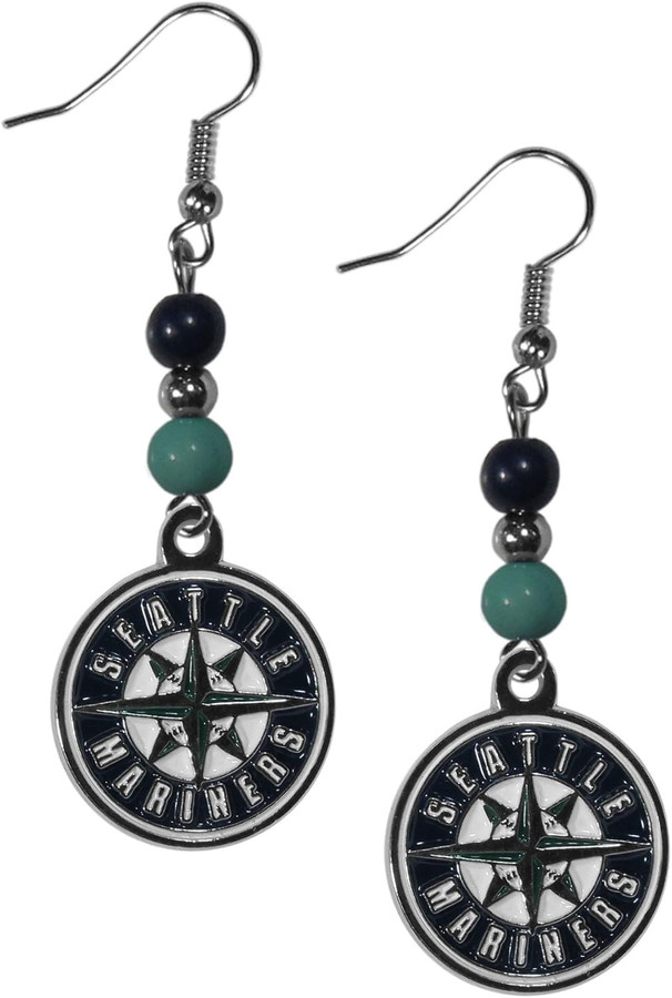Seattle Mariners Earrings Dangle Style CO Z157-5460337291