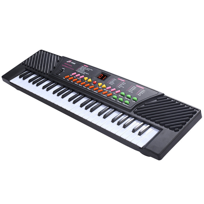 54 Keys Kids Electronic Music Piano - Color: Black D681-TY320925 54 Keys Kids Electronic Music Piano - Color: Black D681-TY320925