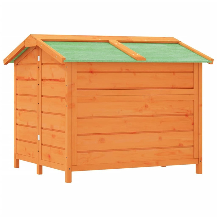  Dog Kennel Brown 37.8"x34.3"x31.7" Solid Wood Pine A949-172264