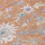 9' X 12' Orange Pink And Denim Blue Floral Washable Indoor Outdoor Area Rug 9' X 12' Orange Pink And Denim Blue Floral Washable Indoor Outdoor Area Rug