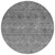 8' Gray And Charcoal Round Floral Washable Indoor Outdoor Area Rug 8' Gray And Charcoal Round Floral Washable Indoor Outdoor Area Rug